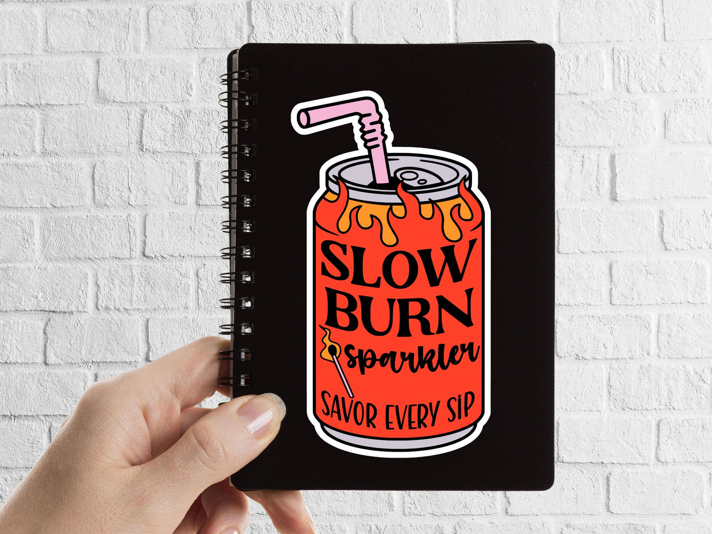 Slow Burn Sticker