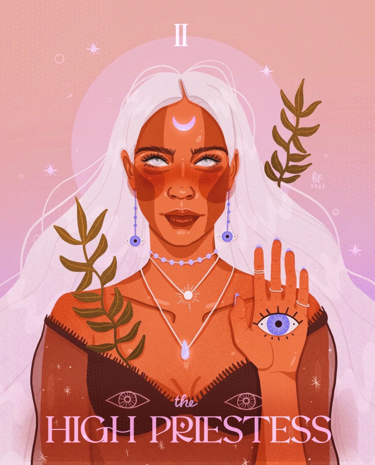 The High Priestess Tarot Print