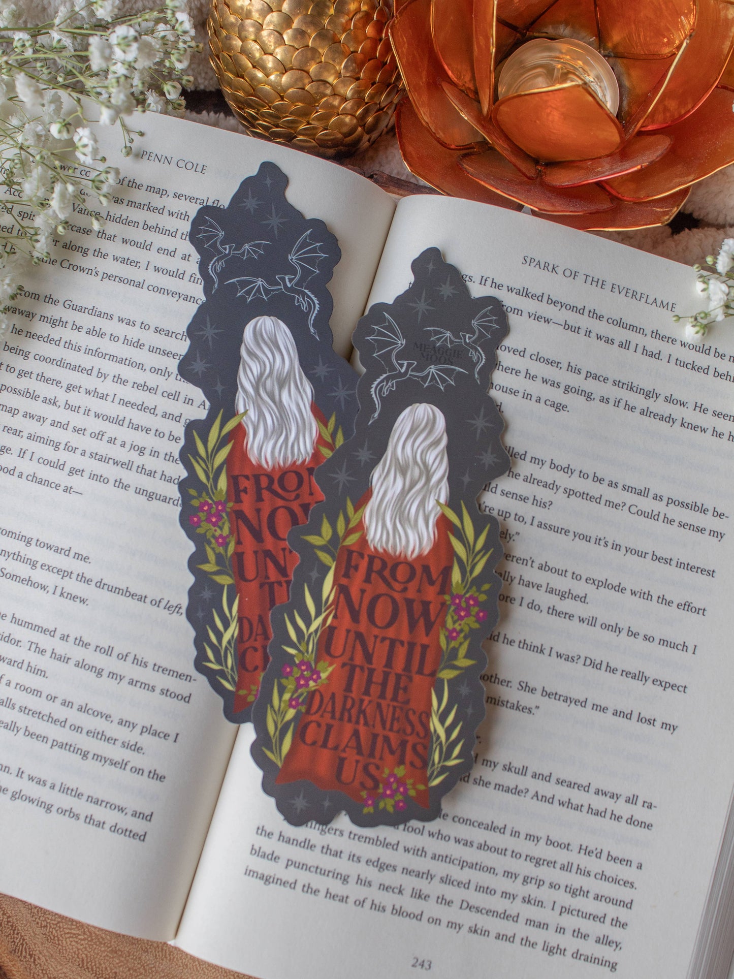 Throne of Glass Manon Die-Cut Bookmark