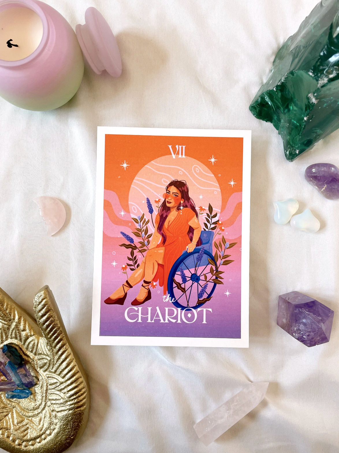 The Chariot Tarot Print