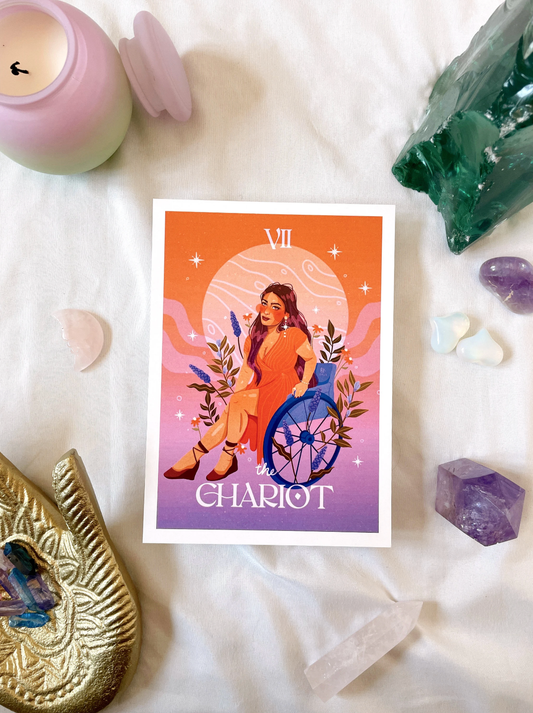The Chariot Tarot Print