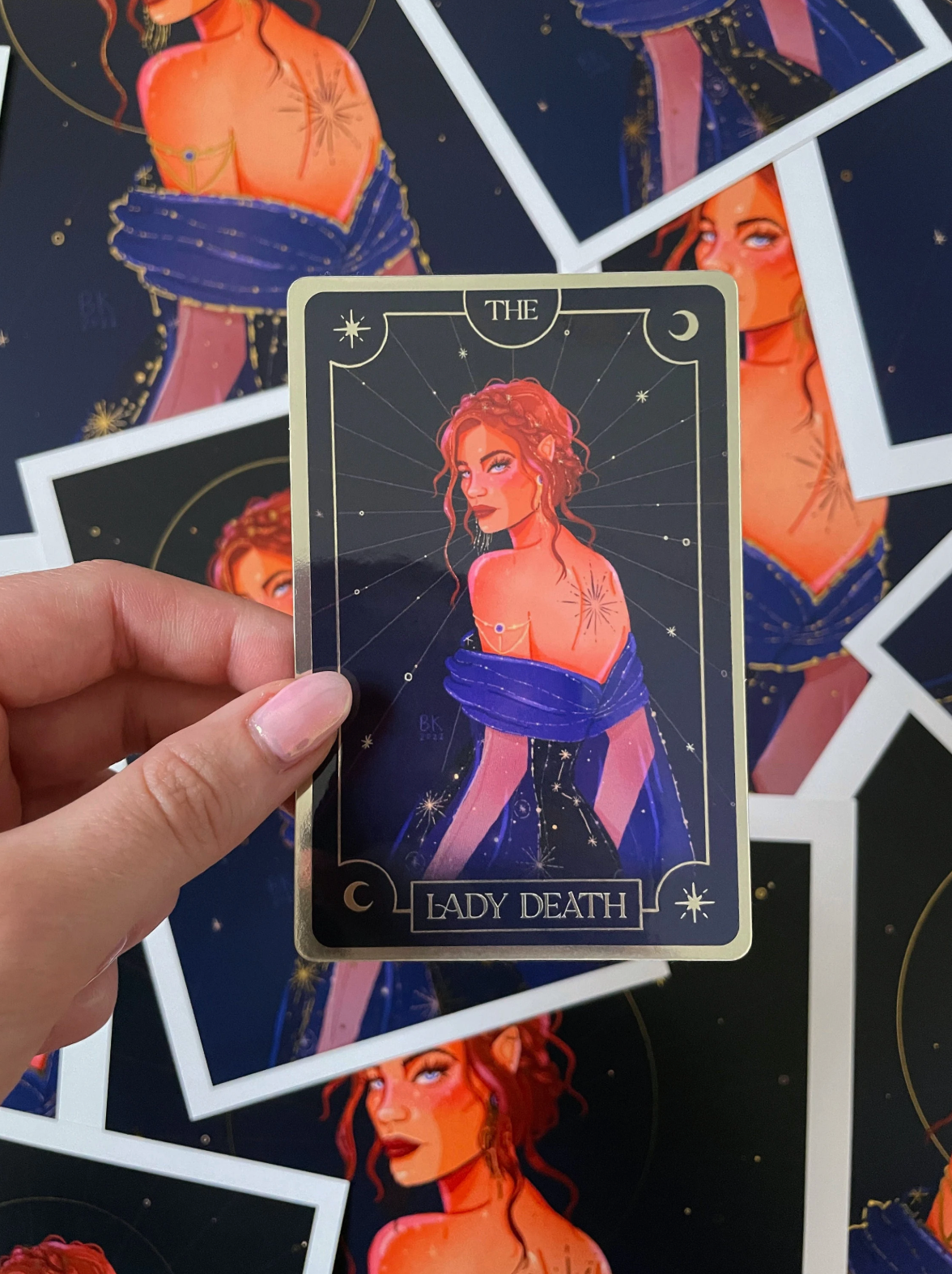 Nesta Tarot Card Sticker - ACOTAR
