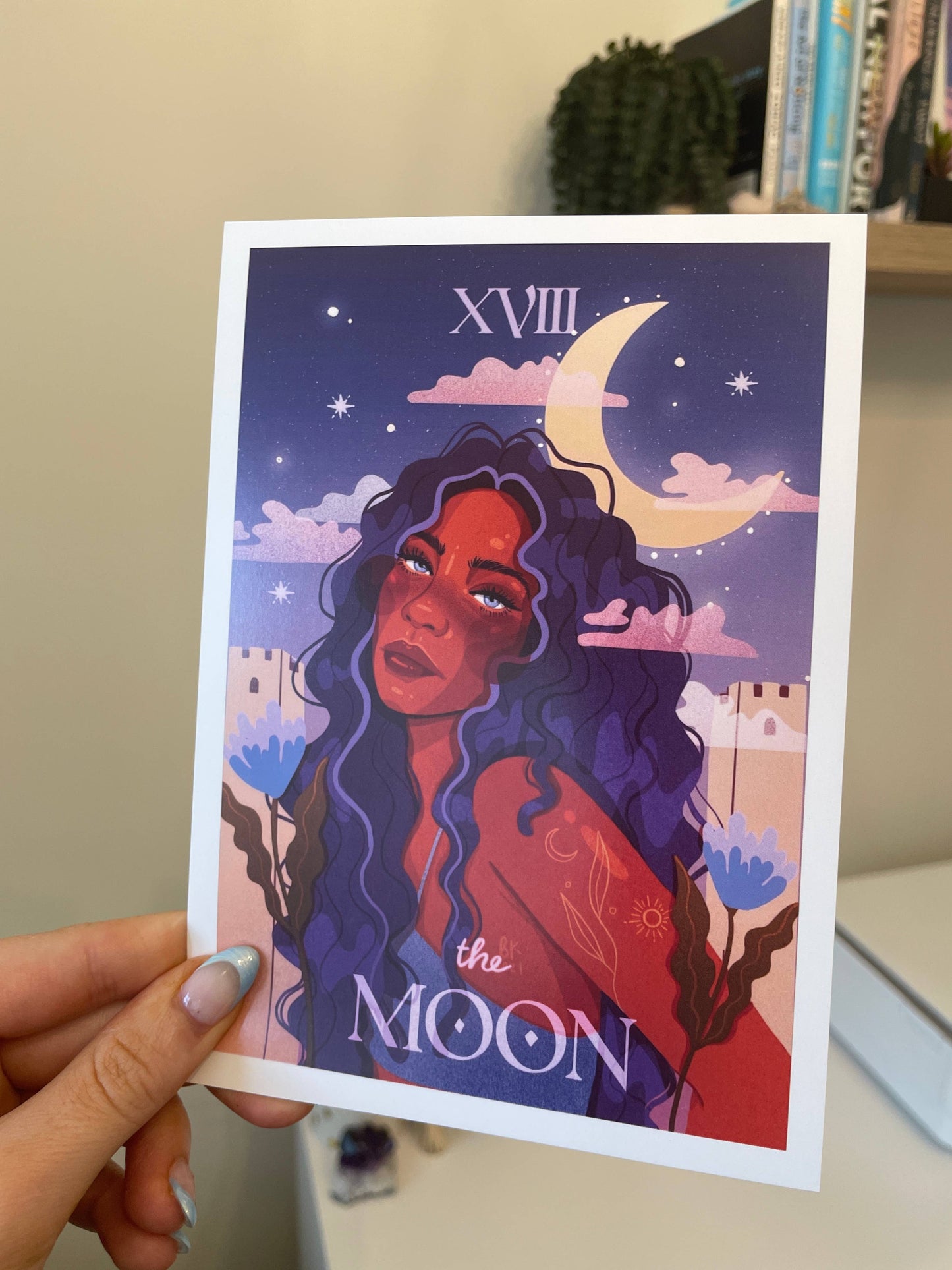 The Moon Tarot Print